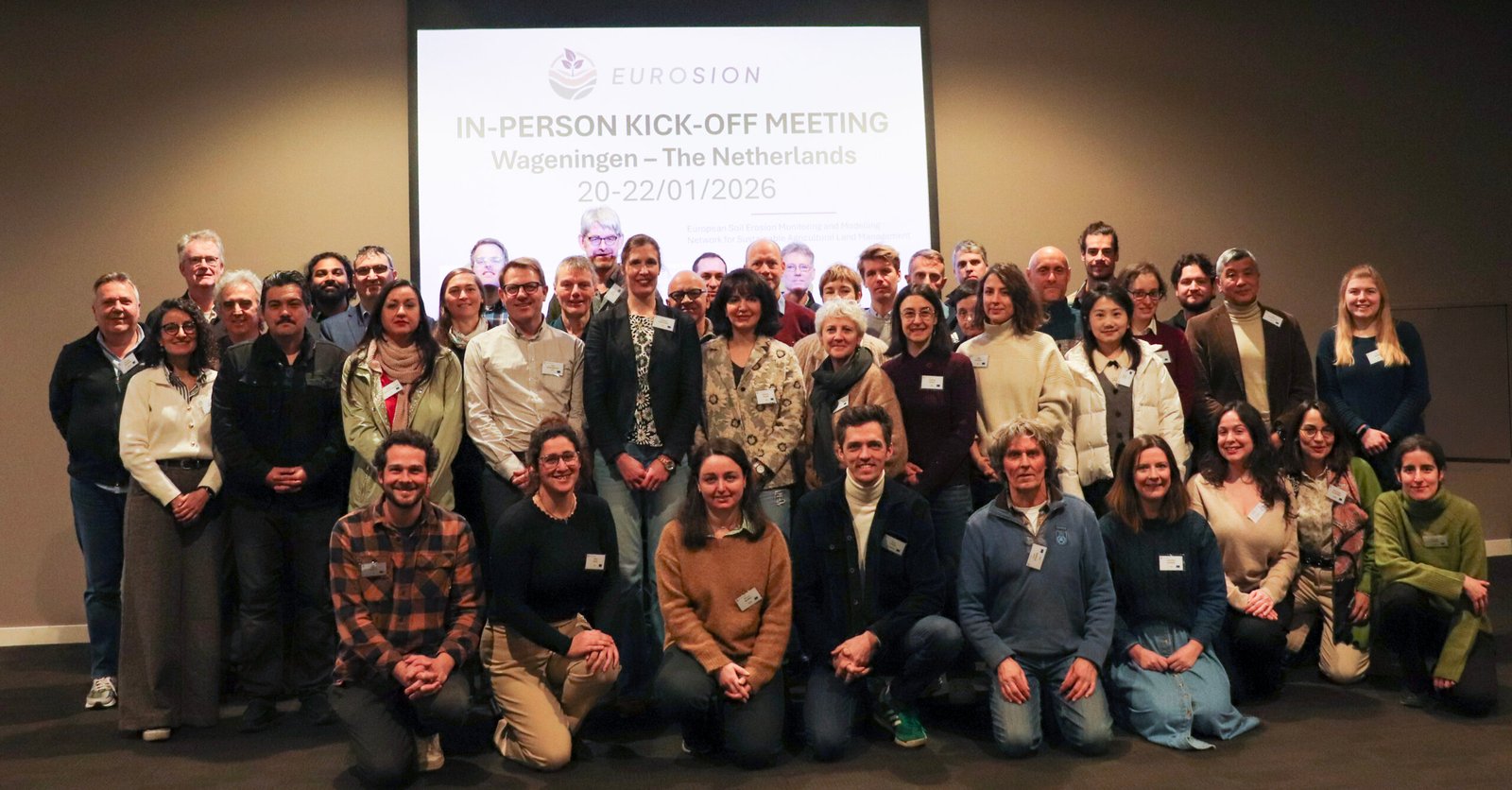 EUROSION’s Kick-off meeting in Wageningen (Netherlands)